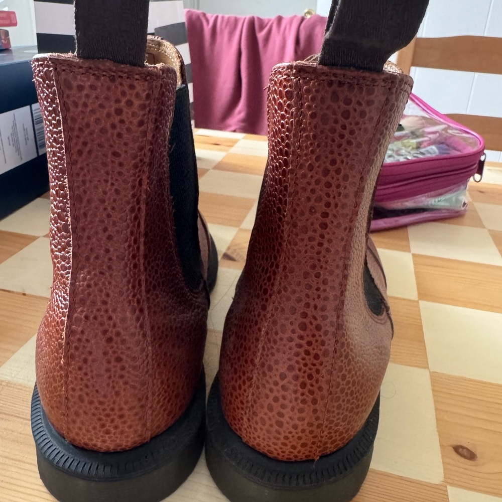 Dr. Martens Chestnut Leather Chelsea Boots - Picture 4 of 7